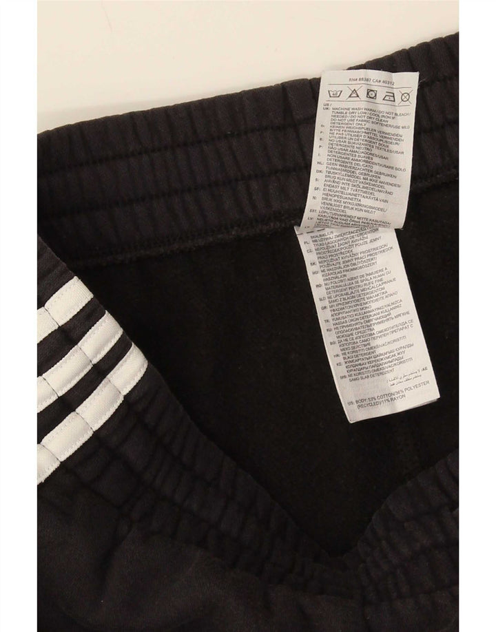 Adidas Mens Tracksuit Trousers Joggers Medium Black Cotton