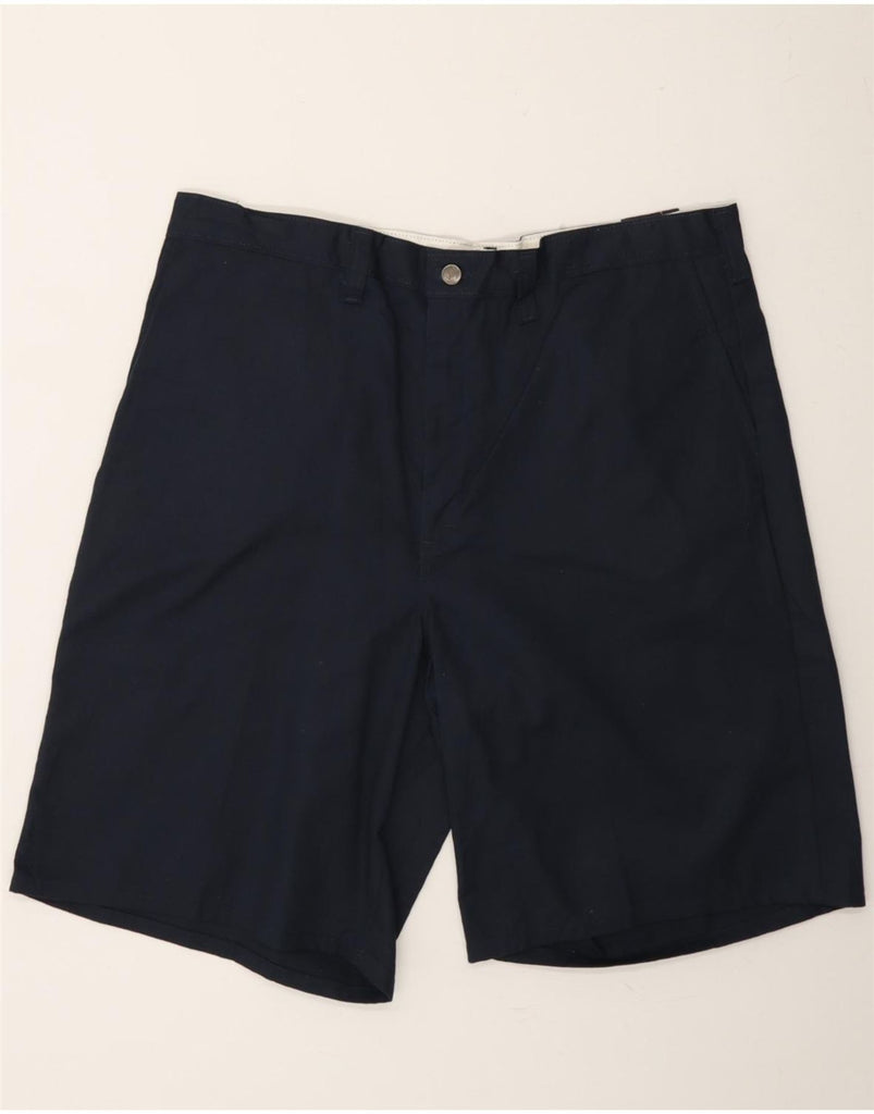 DICKIES Mens Chino Shorts W40 XL  Navy Blue Polyester Vintage Dickies and Second-Hand Dickies from Messina Hembry 