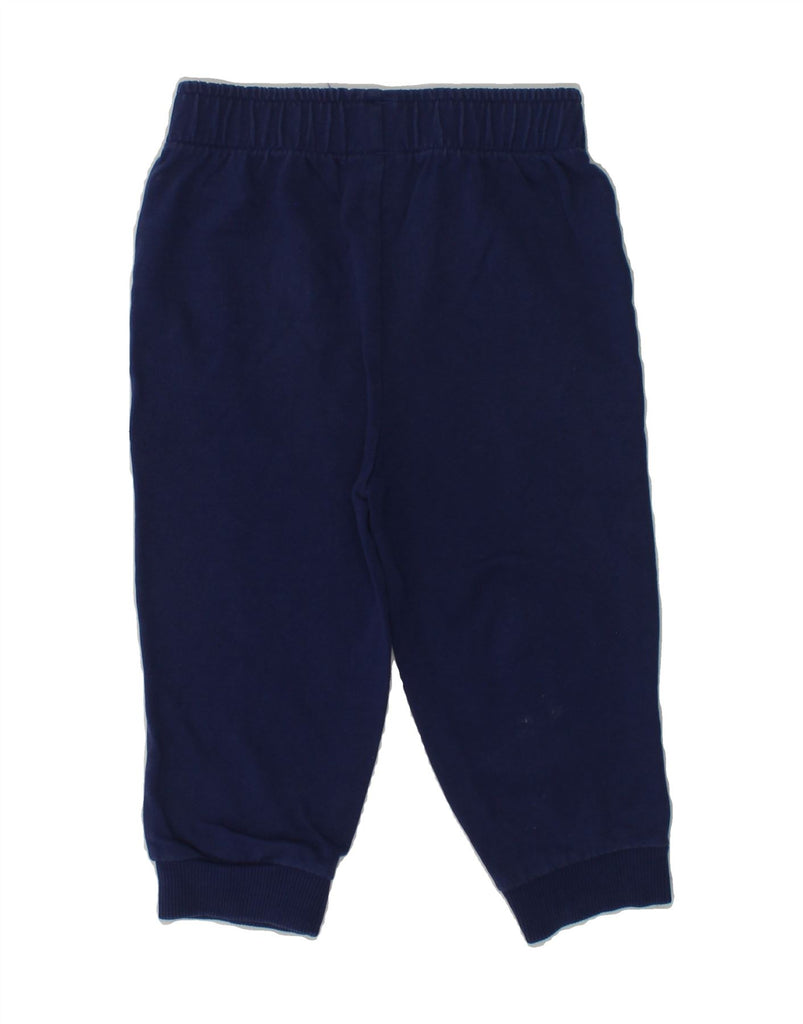 PUMA Baby Girls Joggers Trousers 12-18 Months Navy Blue Cotton | Vintage Puma | Thrift | Second-Hand Puma | Used Clothing | Messina Hembry 