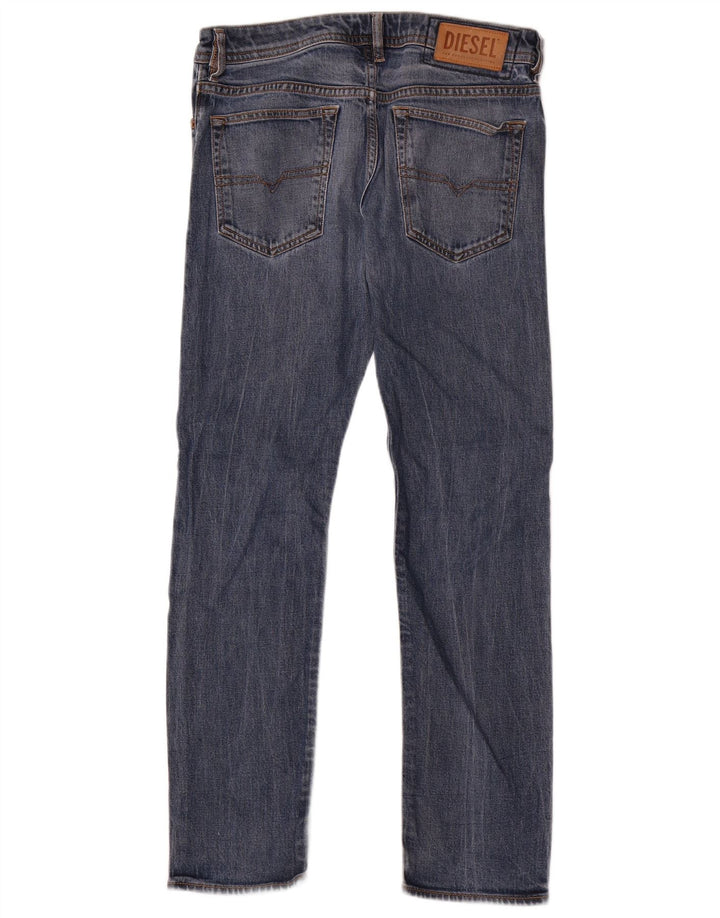 Diesel Womens Slim Jeans W30 L29 Blue Lyocell