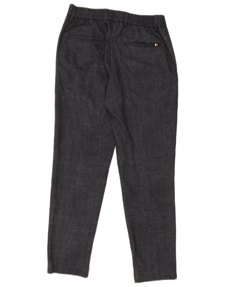 HUGO BOSS Mens Tapered Chino Trousers IT 48 Medium W32 L30 Grey Polyester