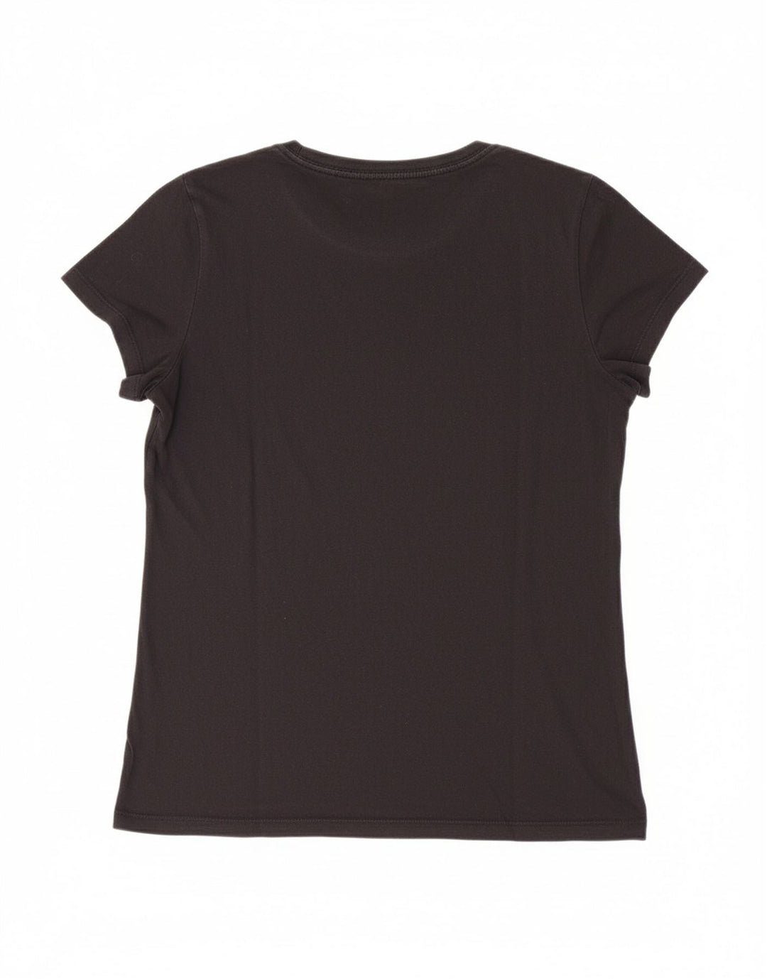 LEVI'S Womens Graphic T-Shirt Top UK 14 Medium Black Cotton