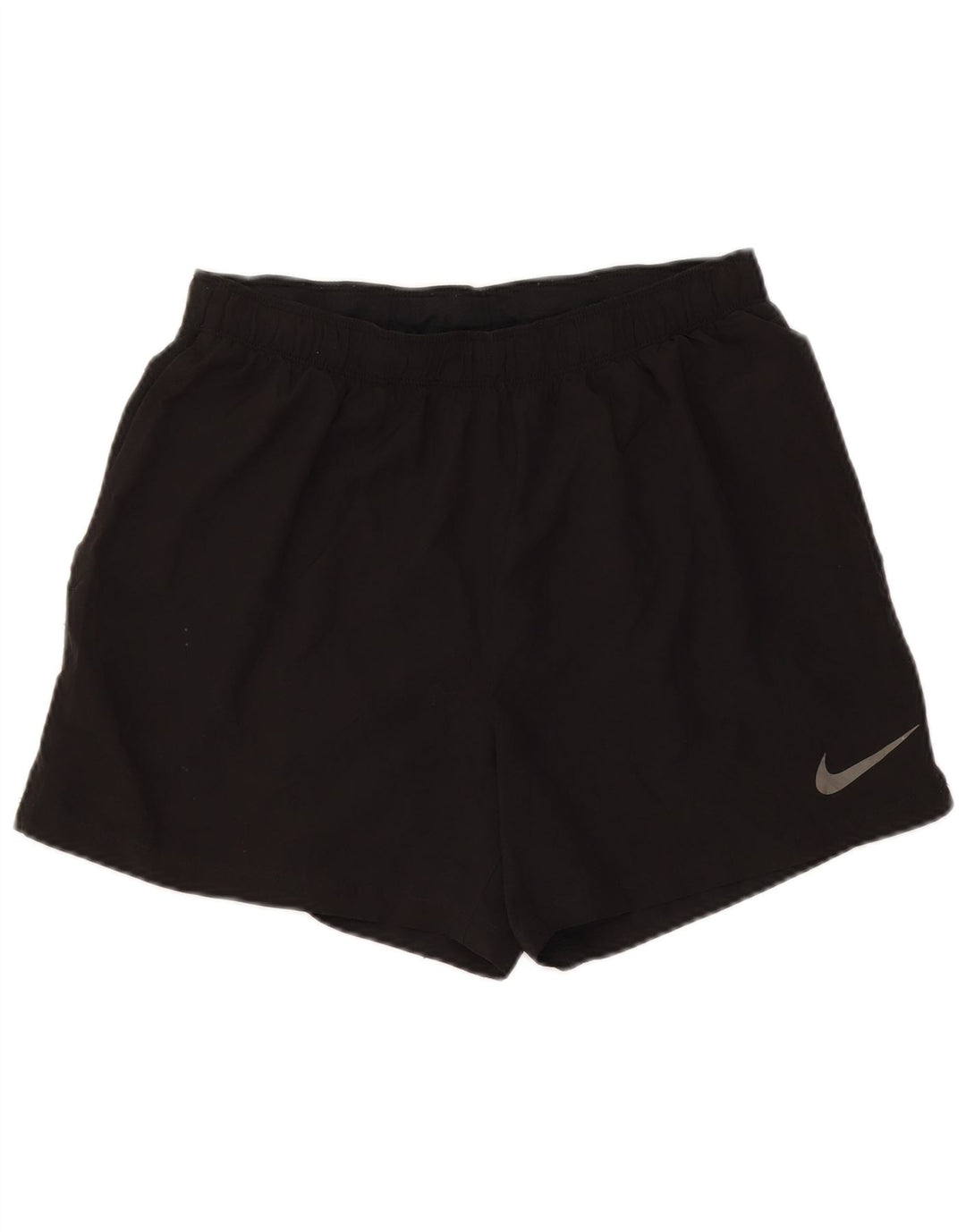 Nike Womens Sport Shorts UK 14 Large Black Polyester