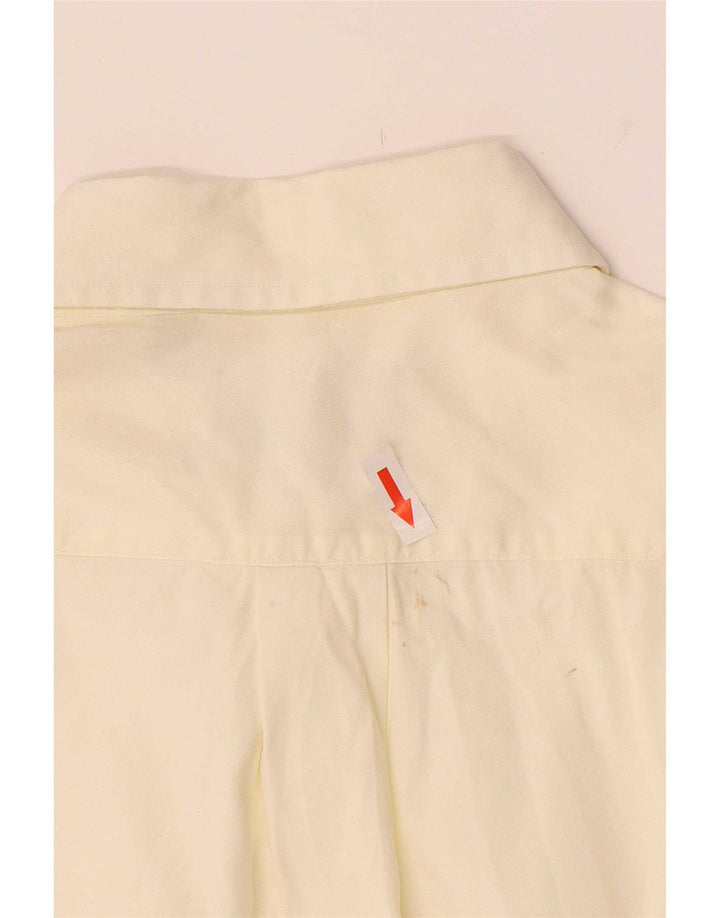 Brooksfield Mens Shirt Size 42 Large Off White