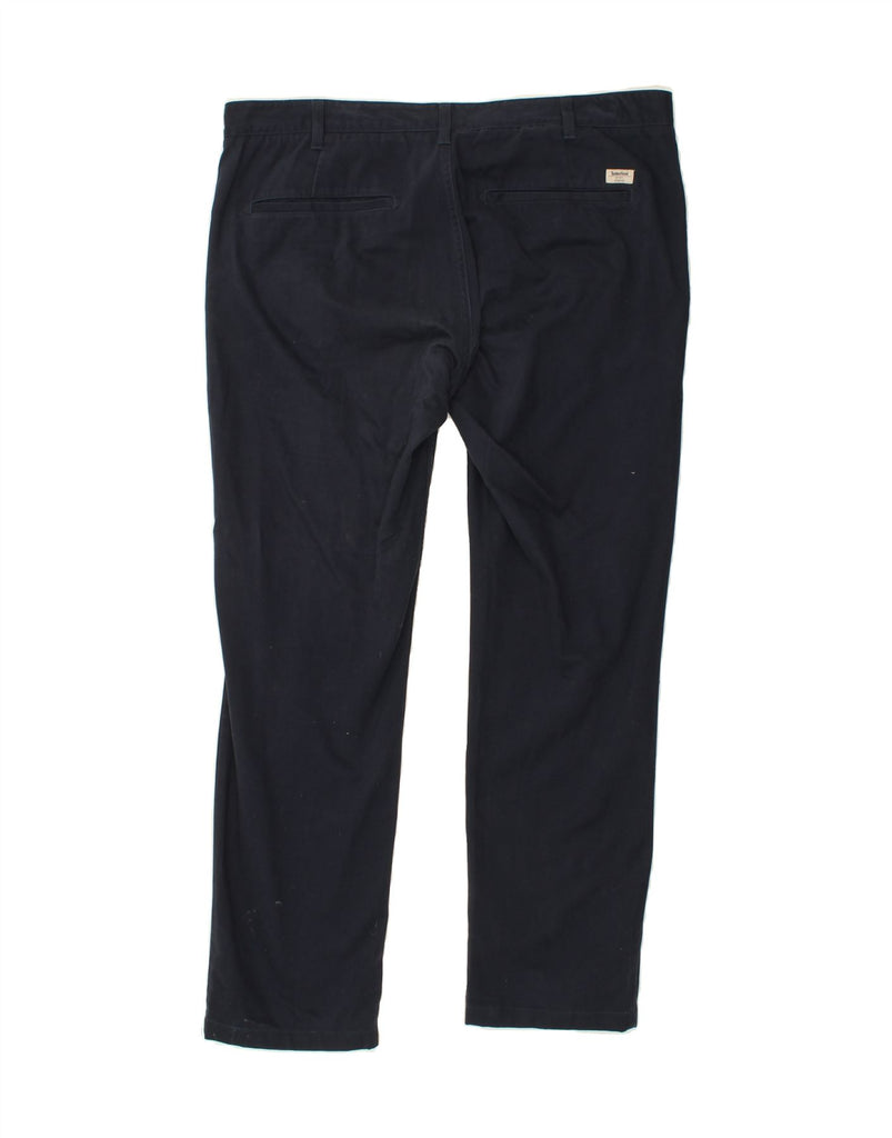 TIMBERLAND Womens Slim Chino Trousers IT 40 Small W30 L31  Navy Blue Vintage Timberland and Second-Hand Timberland from Messina Hembry 