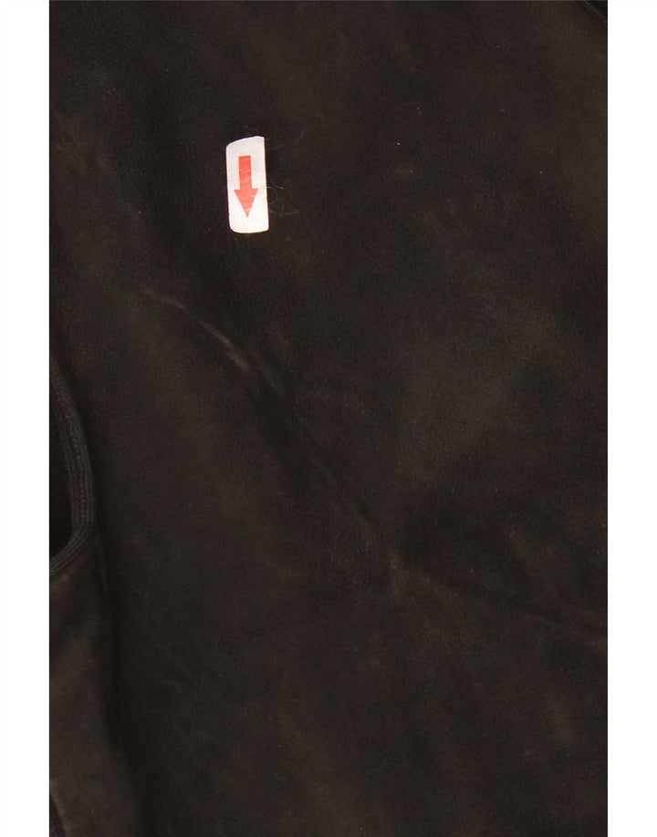 Vintage Mens Suede Vest Tank Top IT 48 Small Brown