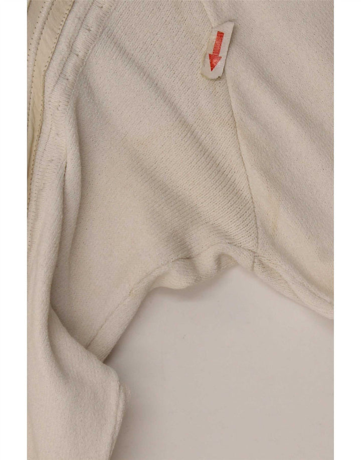 Gianfranco Ferre Womens Boat Neck Jumper Sweater UK 10 Small White