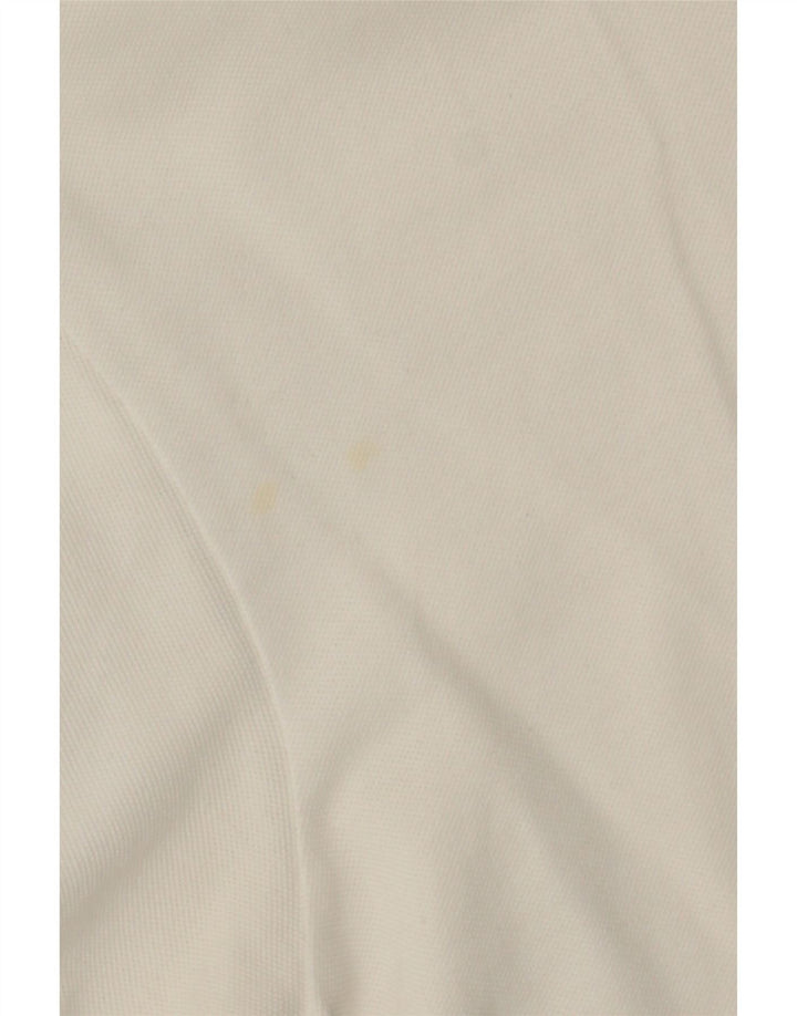 LACOSTE Boys Polo Shirt 15-16 Years White Cotton Vintage Lacoste and Second-Hand Lacoste from Messina Hembry 