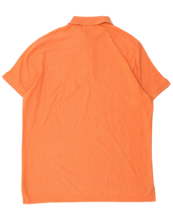U.S. POLO ASSN. Mens Polo Shirt XL Orange Cotton