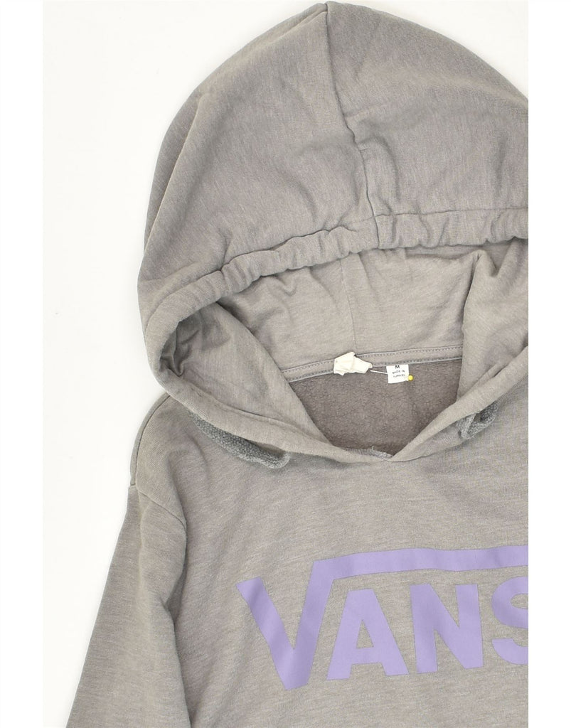 VANS Mens Graphic Hoodie Jumper Medium Grey Cotton | Vintage Vans | Thrift | Second-Hand Vans | Used Clothing | Messina Hembry 