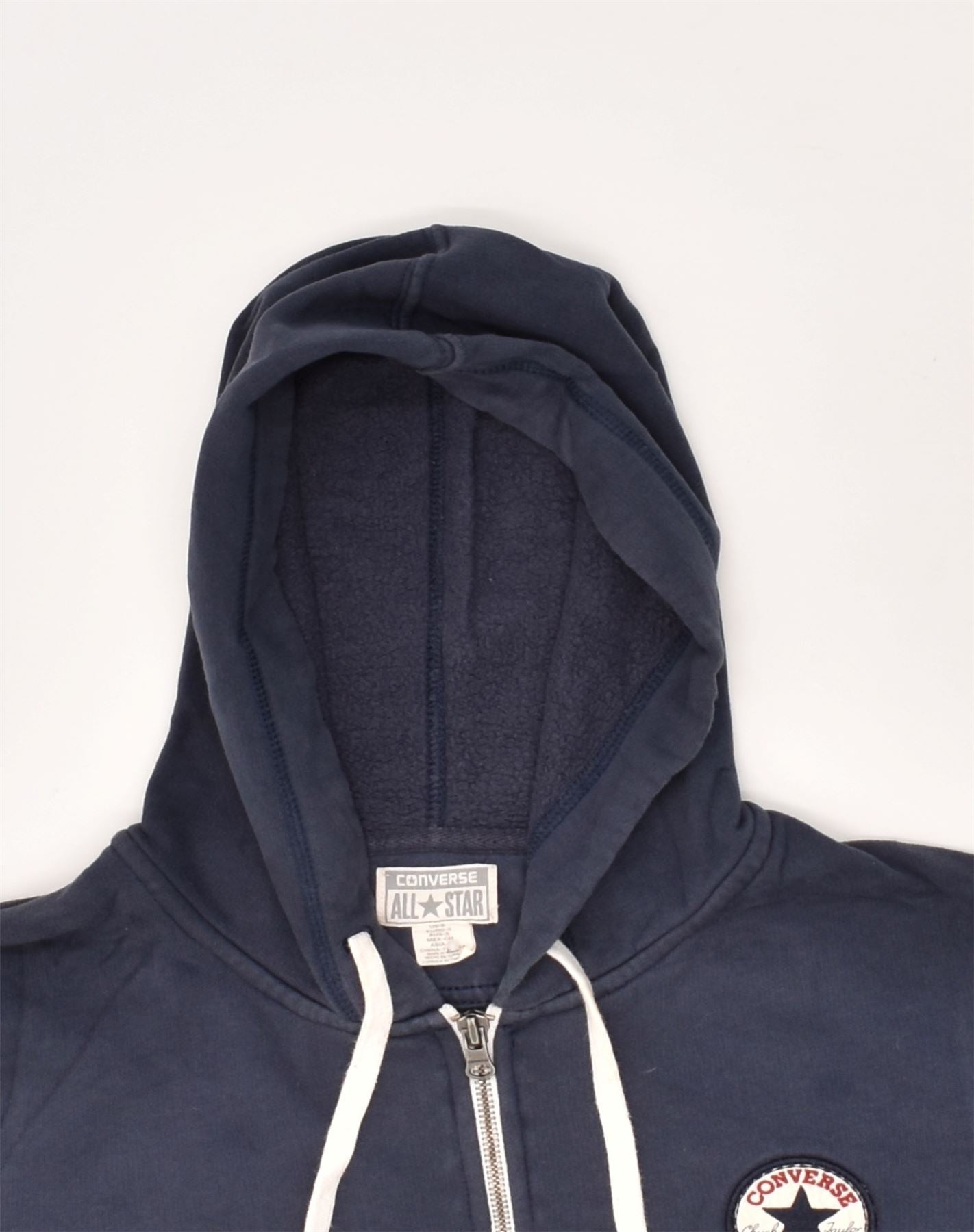 Womens navy converse deals hoodie