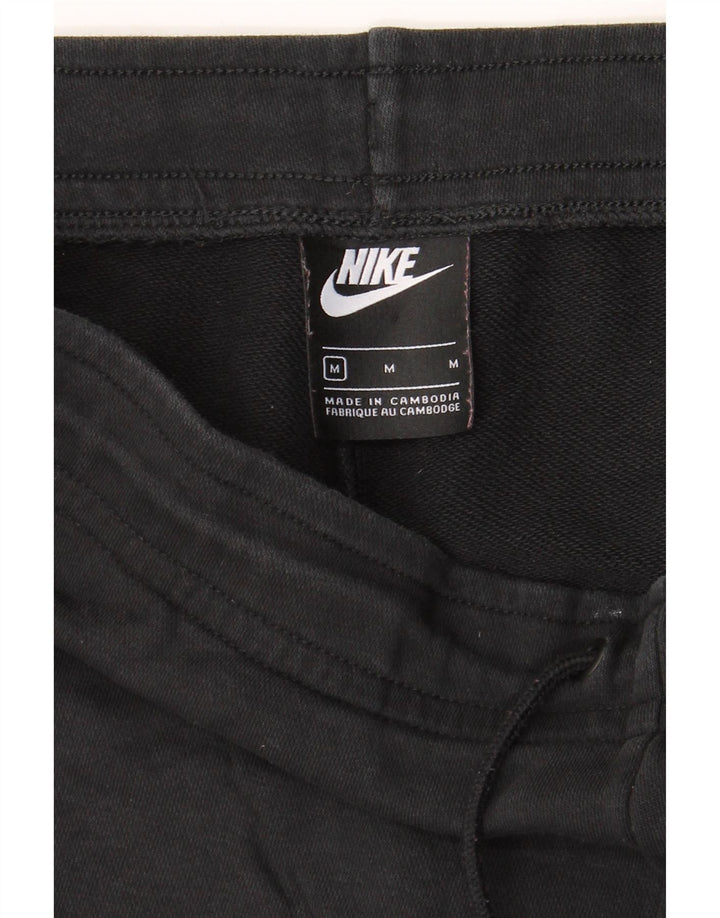 NIKE Womens Sport Shorts UK 14 Medium Black