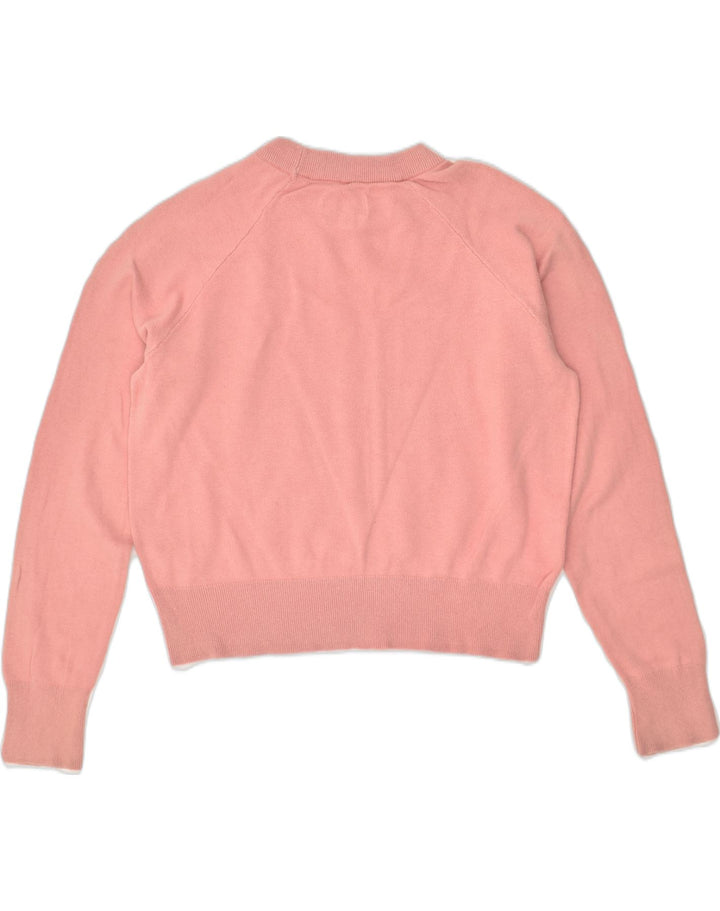 JACK WILLS Womens Oversized Sweatshirt Jumper UK 8 Small Pink | Vintage Jack Wills | Thrift | Second-Hand Jack Wills | Used Clothing | Messina Hembry 