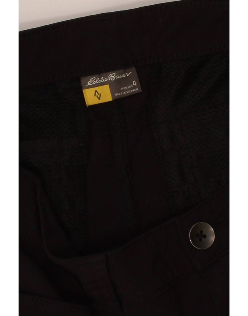 EDDIE BAUER Womens Casual Shorts US 4 Small W30  Black Nylon Vintage Eddie Bauer and Second-Hand Eddie Bauer from Messina Hembry 