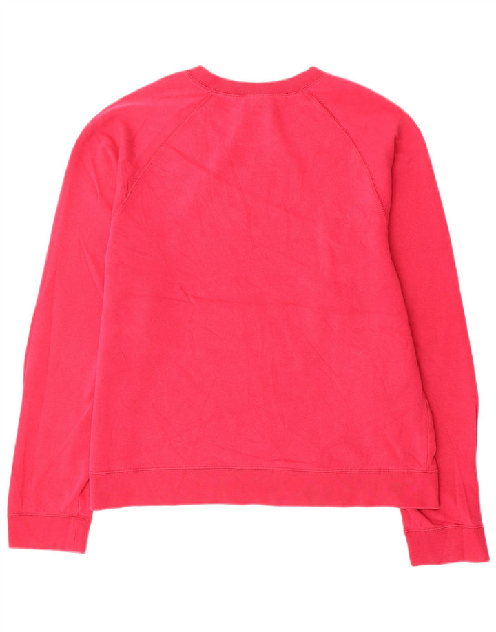 Nike Womens Sweatshirt Jumper US 16/18 XL Pink Cotton