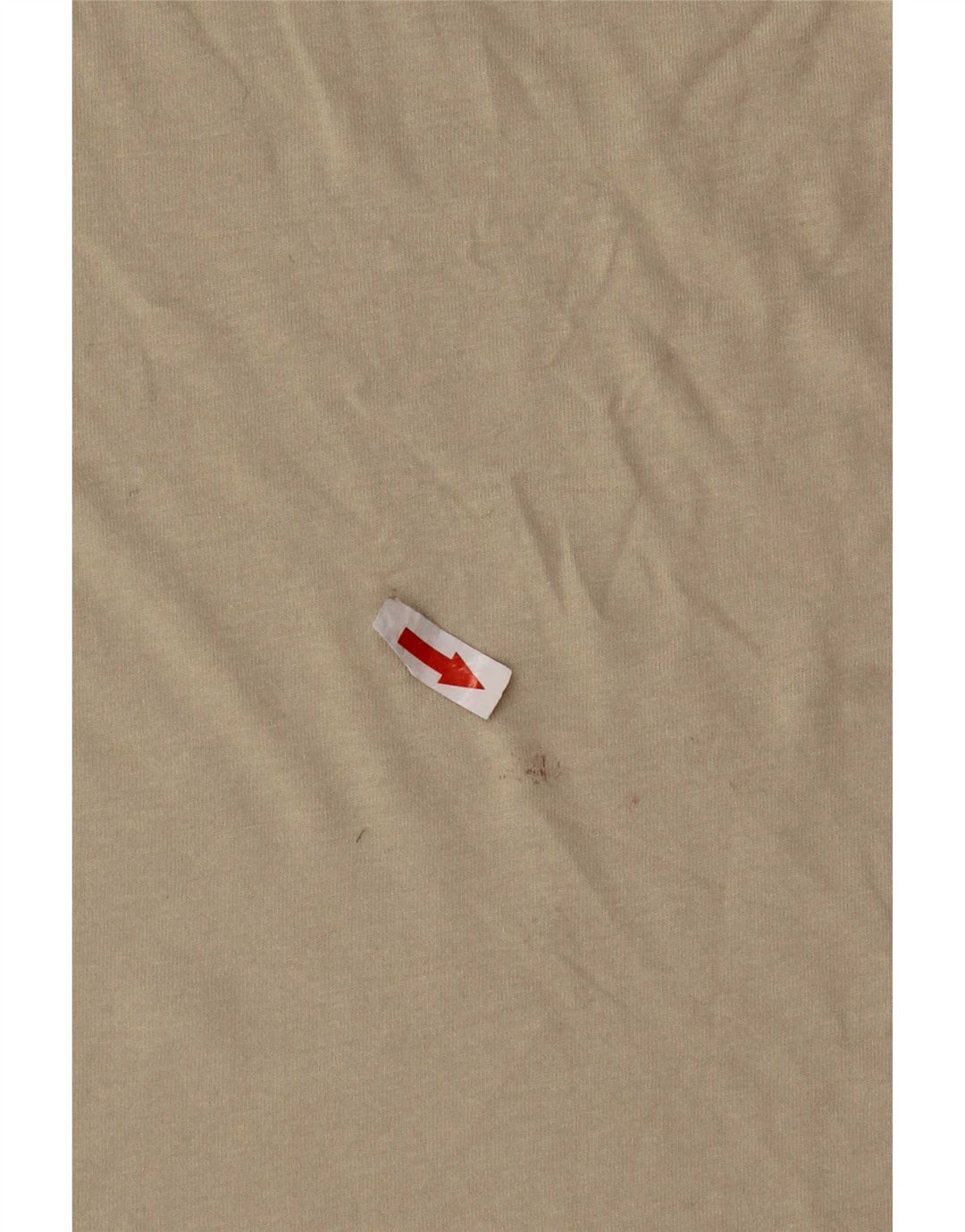 Ted Baker Womens T-Shirt Top Size 4 Large Beige Cotton