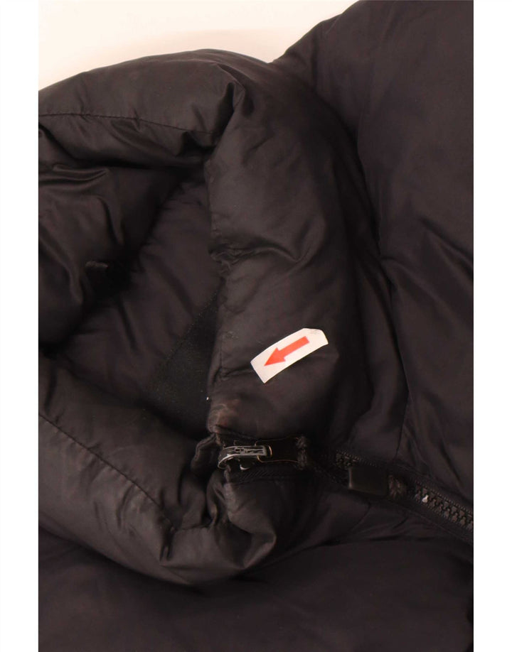 The North Face Mens Padded Gilet UK 38 Medium Black Nylon