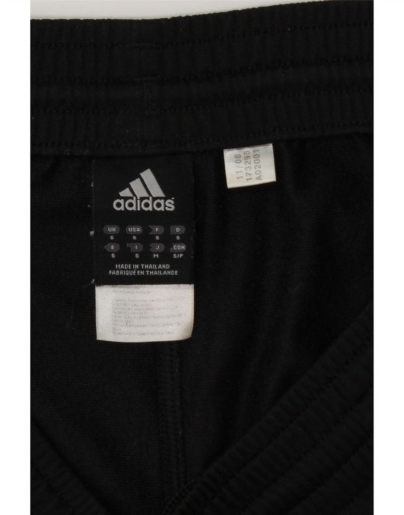 ADIDAS Mens Tracksuit Trousers Small  Black Polyester Vintage Adidas and Second-Hand Adidas from Messina Hembry 