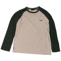 Superdry Mens Top Long Sleeve 2XL Grey Colourblock Cotton