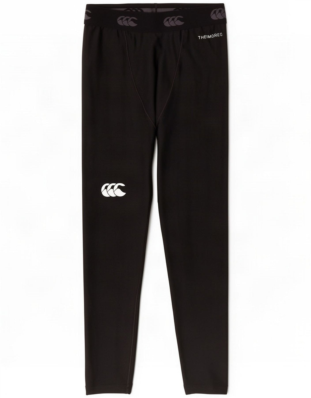 Canterbury Boys Graphic Leggings 9-10 Years Medium Black Polyester