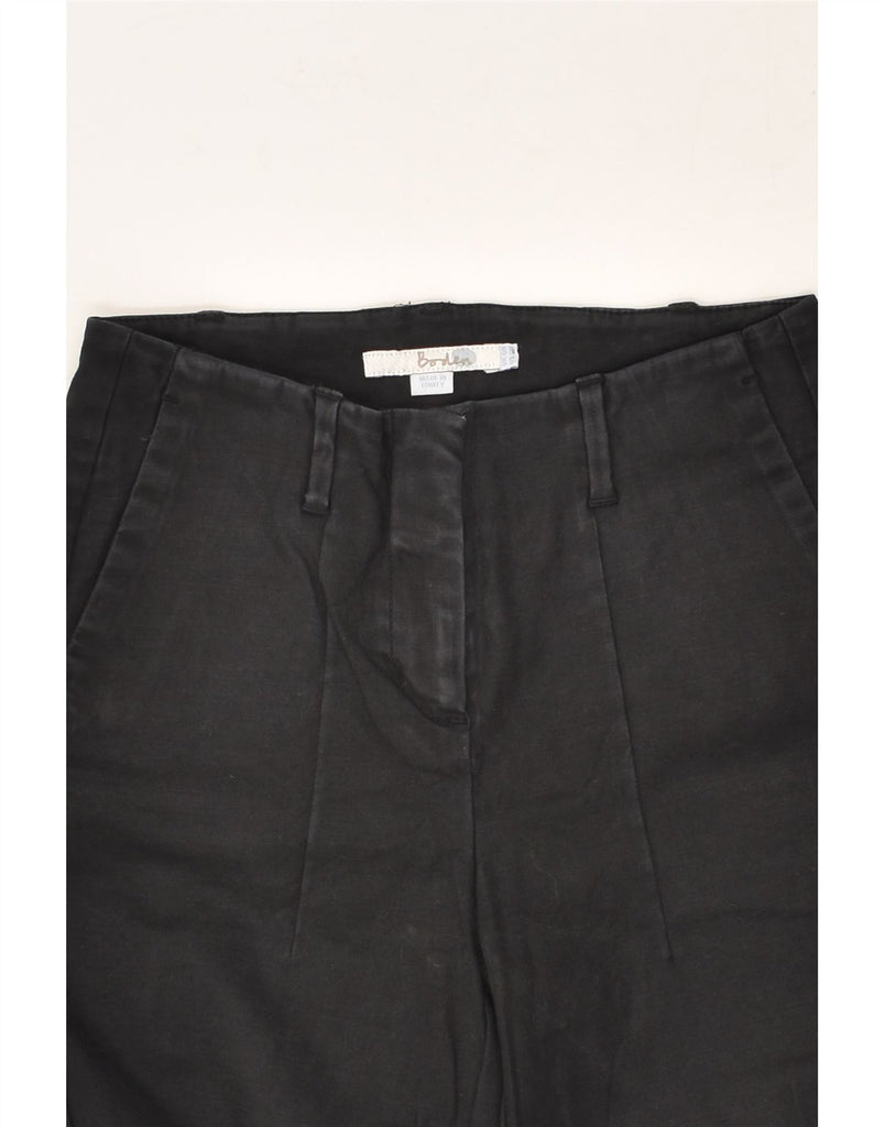 BODEN Womens Slim Chino Trousers UK 6 XS W24 L29  Black | Vintage Boden | Thrift | Second-Hand Boden | Used Clothing | Messina Hembry 