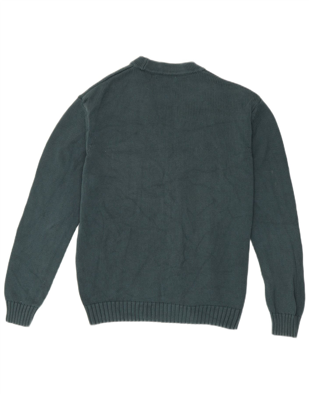 Zara Mens Cardigan Sweater Medium Green