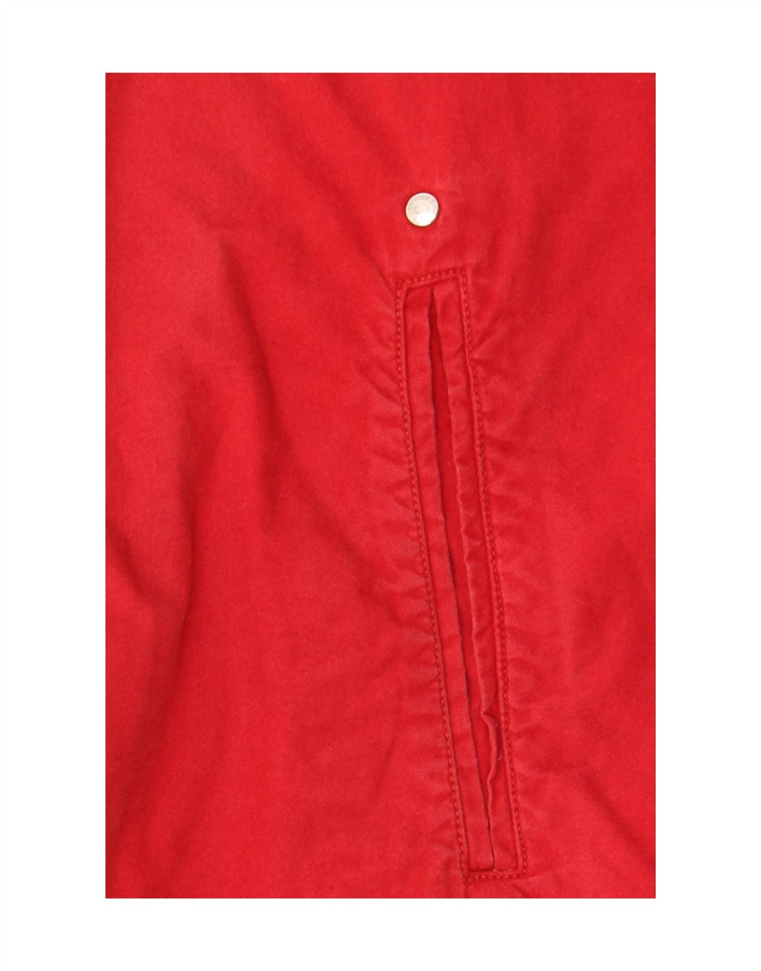 Belfe & Belfe Womens Oversized Bomber Jacket IT 44 Medium Red