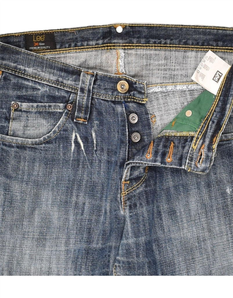 LEE Mens Premium Straight Jeans W29 L34  Blue Cotton | Vintage Lee | Thrift | Second-Hand Lee | Used Clothing | Messina Hembry 