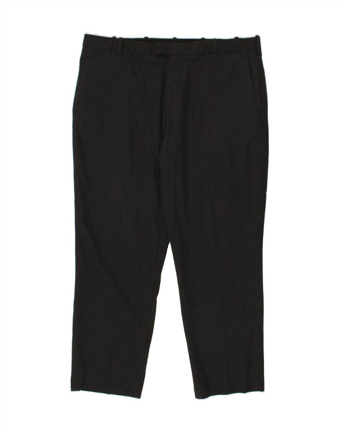 IZOD Mens Straight Suit Trousers W40 L30 Black Polyester Vintage Izod and Second-Hand Izod from Messina Hembry 