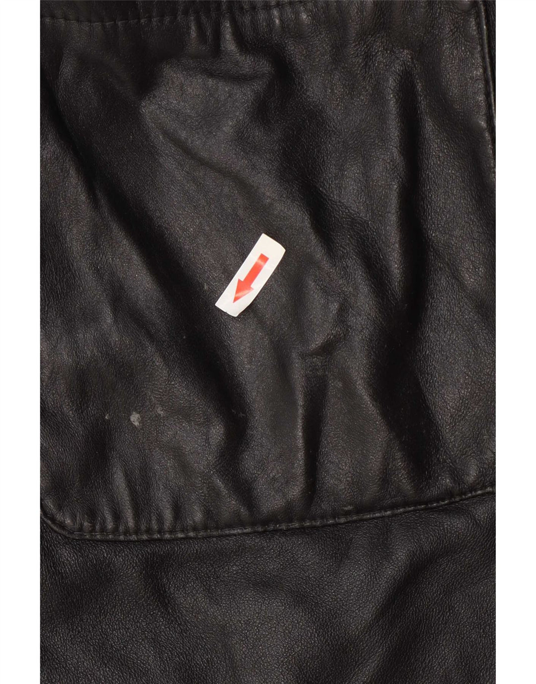 Vintage Womens Leather Jacket UK 12 Medium Black