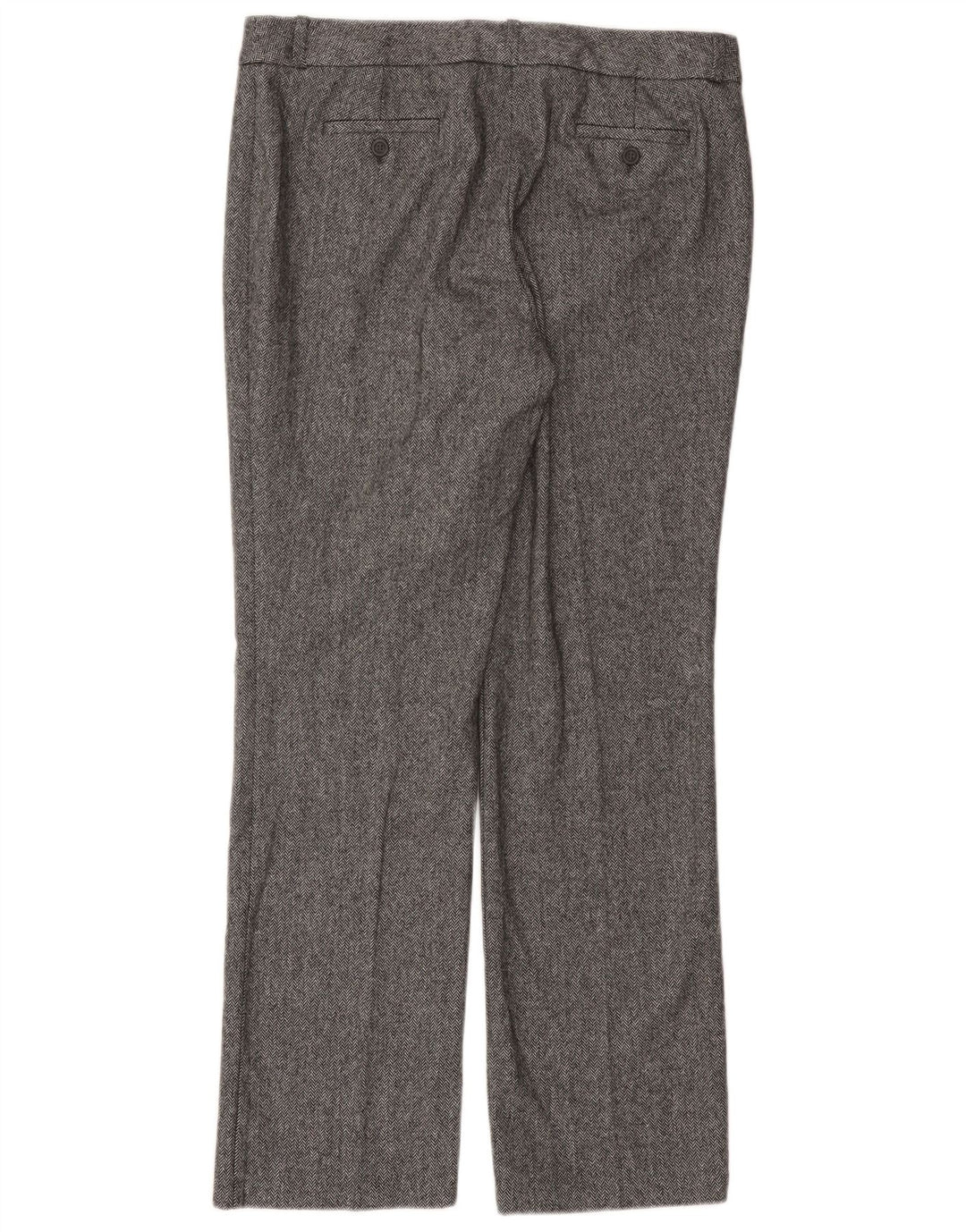 MARKS & SPENCER Womens Casual Trousers UK 14 Large W34 L30 Grey