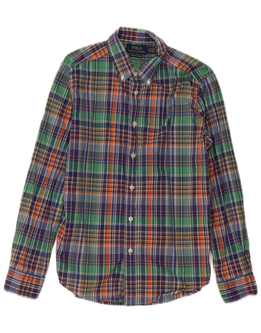 POLO RALPH LAUREN Boys Shirt 14-15 Years Large Multicoloured Check Cotton