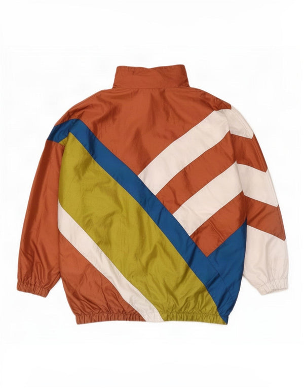 Alex Athletics Mens Tracksuit Top Jacket Small Multicoloured Colourblock