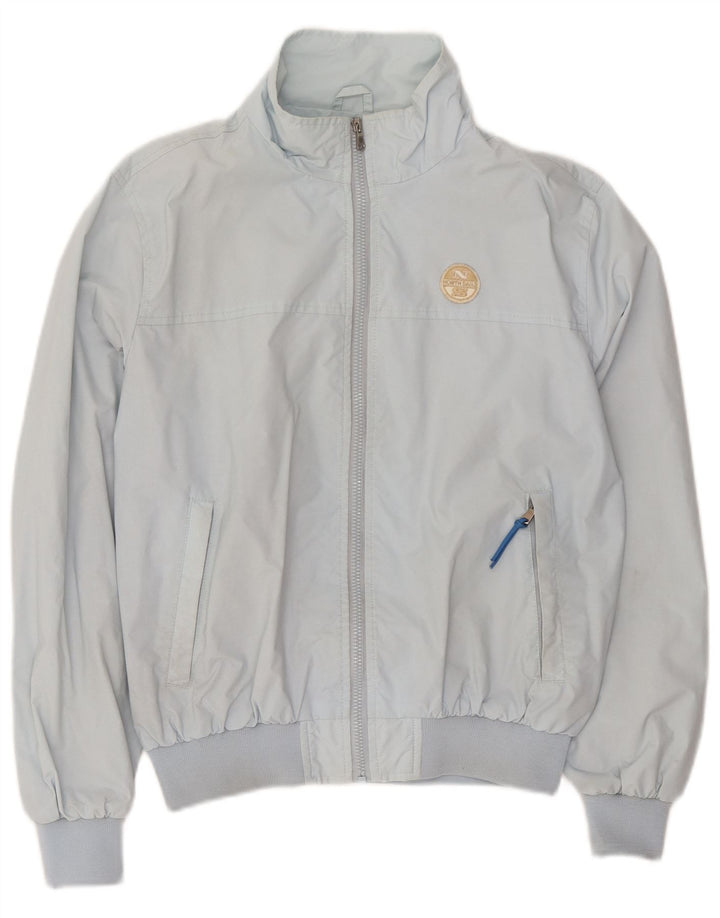 North Sails Womens Bomber Jacket UK 16 Large Blue Polyamide