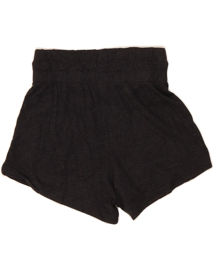 ADIDAS Womens Sport Shorts UK 8/10 Small Black Polyester Vintage Adidas and Second-Hand Adidas from Messina Hembry 