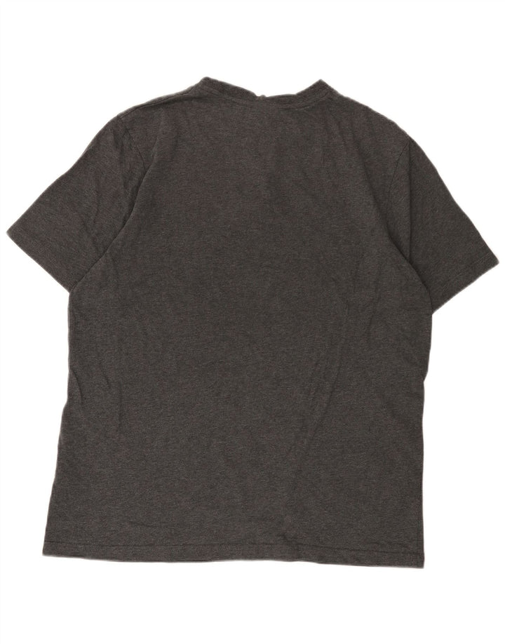 Ellesse Mens T-Shirt Top 2XL Grey Cotton