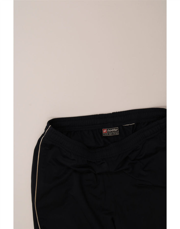 LOTTO Mens Tracksuit Trousers Joggers Medium  Navy Blue Vintage Lotto and Second-Hand Lotto from Messina Hembry 