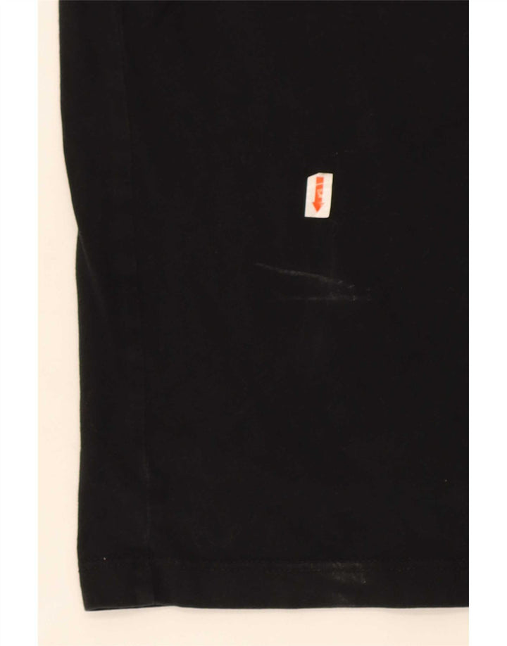 G-Star Mens Graphic T-Shirt Top Medium Black Cotton