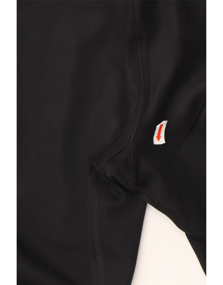 ADIDAS Womens Climacool Capri Leggings UK 8/10  Small Black Striped Vintage Adidas and Second-Hand Adidas from Messina Hembry 