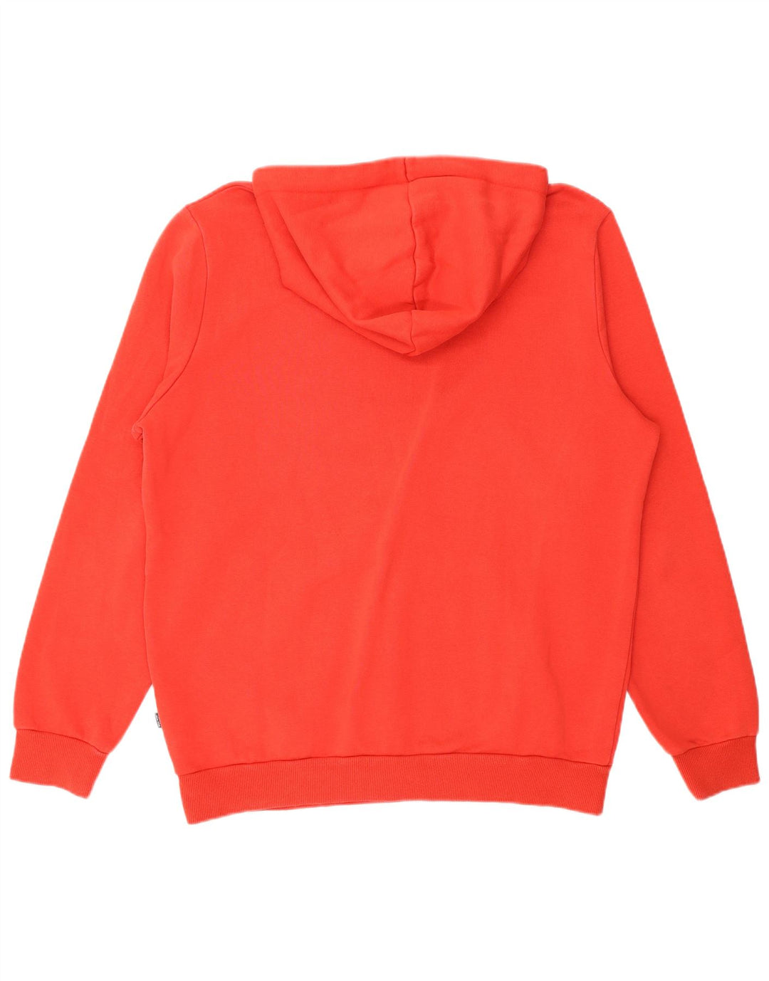 Puma Mens Graphic Hoodie Jumper Medium Red Cotton