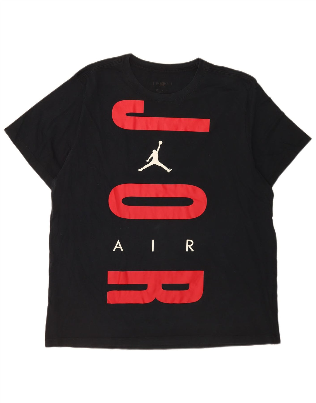 Jordan Mens Graphic T-Shirt Top XL Black Cotton