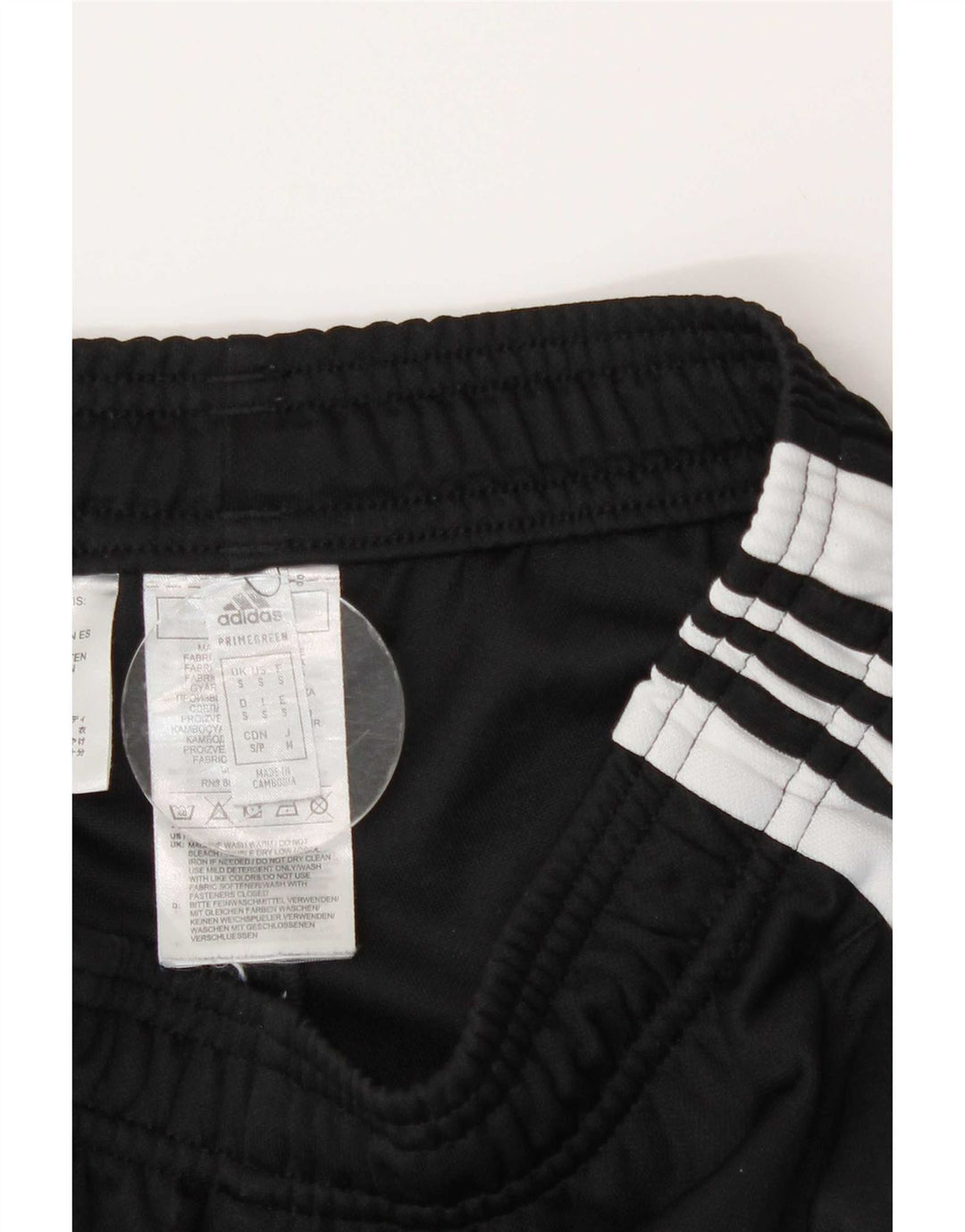 Adidas Mens Aeroready Tracksuit Trousers Small Black Colourblock Polyester