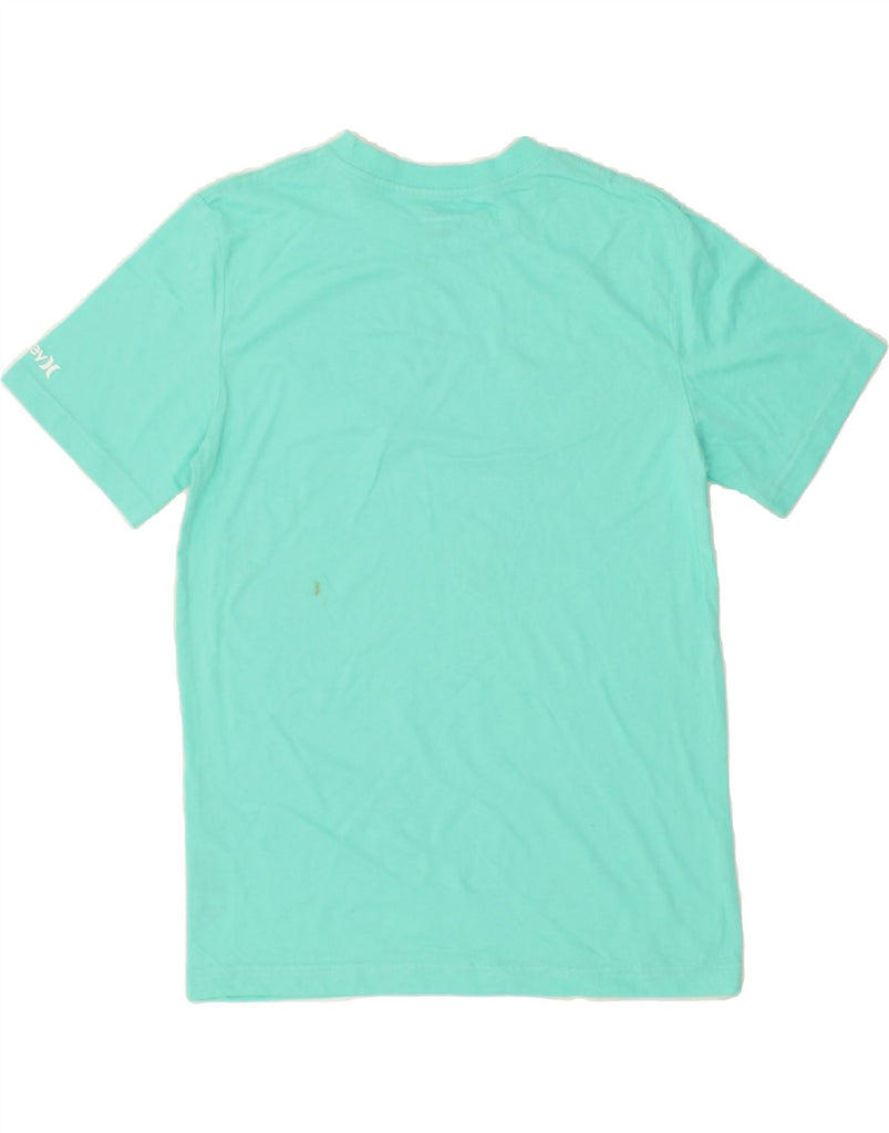 HURLEY Boys Graphic T-Shirt Top 13-14 Years Turquoise Cotton | Vintage Hurley | Thrift | Second-Hand Hurley | Used Clothing | Messina Hembry 