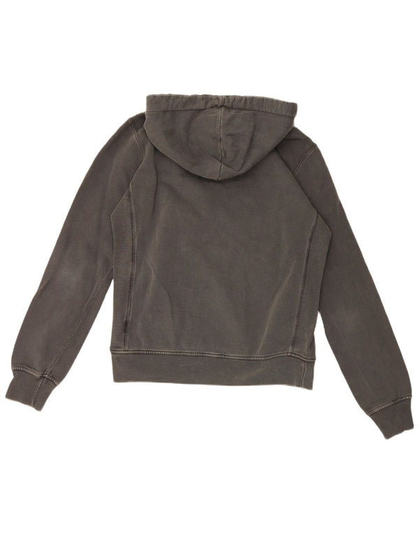 Converse Mens Graphic Hoodie Jumper Medium Grey Cotton