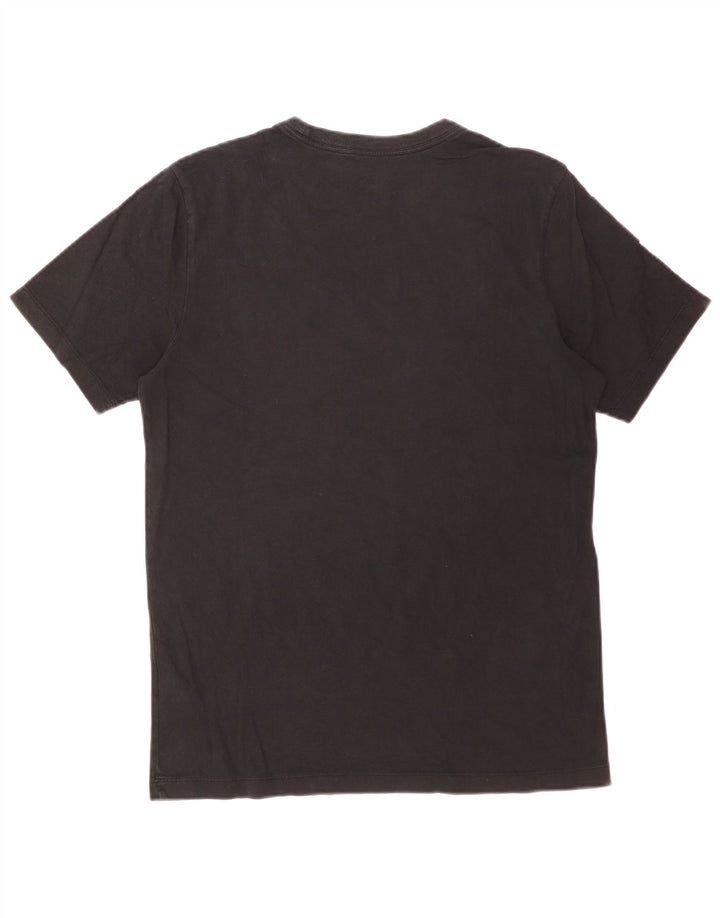 Nike Mens Graphic T-Shirt Top Medium Black Cotton