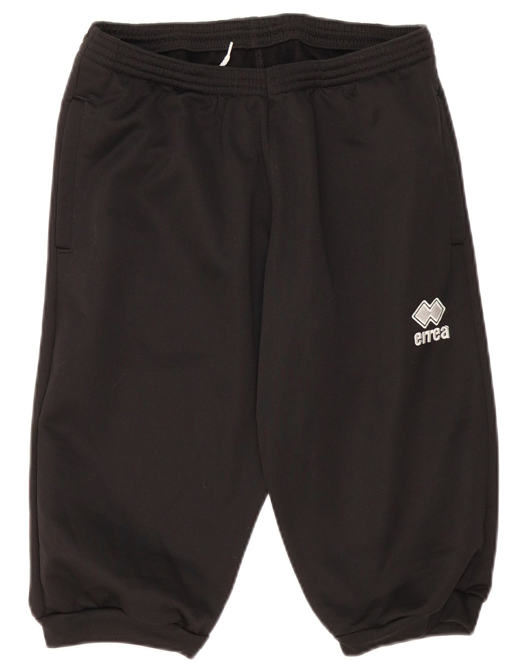 ERREA Womens Bermuda Sport Shorts UK 14 Medium  Black Polyester