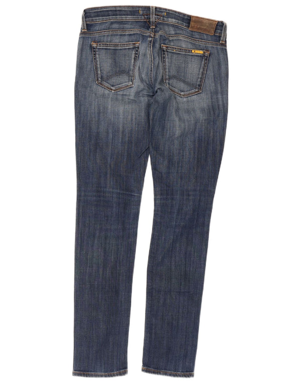 Meltin' Pot Womens Mika Skinny Jeans W26 L32 Blue Cotton