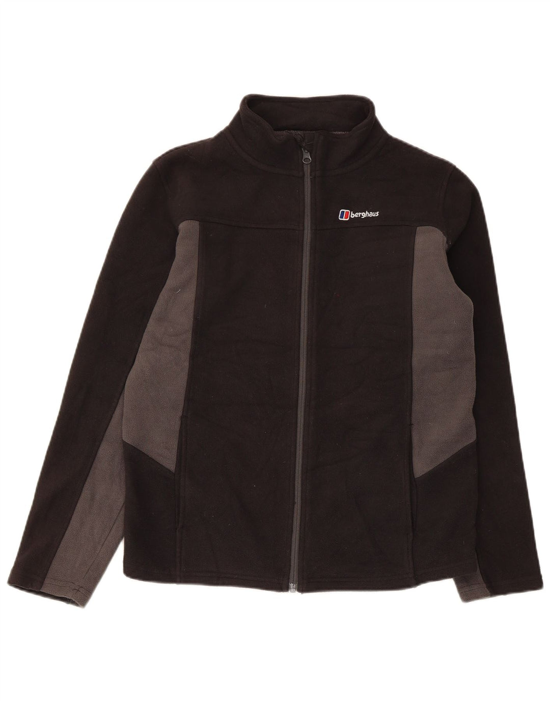 Berghaus Boys Fleece Jacket 12-13 Years Black Colourblock Polyester