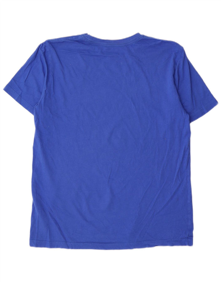 Nike Mens Regular Fit T-Shirt Top Large Blue Cotton
