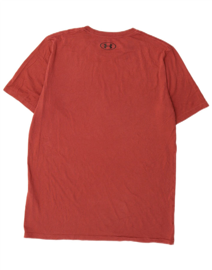 Vans Mens Heat Gear T-Shirt Top Small Red Cotton